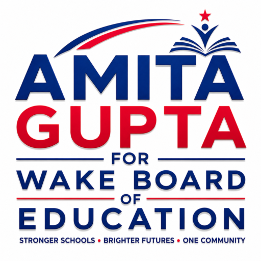 Amita Gupta for Wake Board of Education